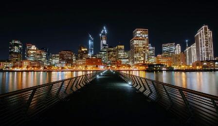 城市亮化工程中，五類常見的夜景照明設計！