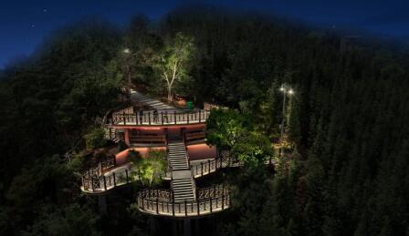 山體亮化工程如何打造怡人夜景，需要注意什么？