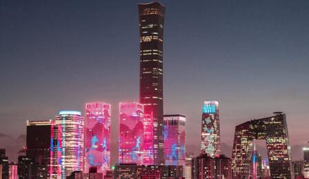 辦公大樓夜景亮化，讓建筑在夜景中脫穎而出！