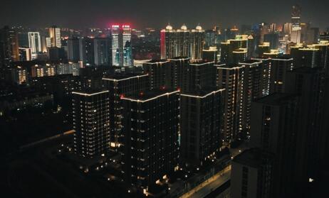住宅樓亮化：寧波濱江譽品小區樓體亮化工程案例